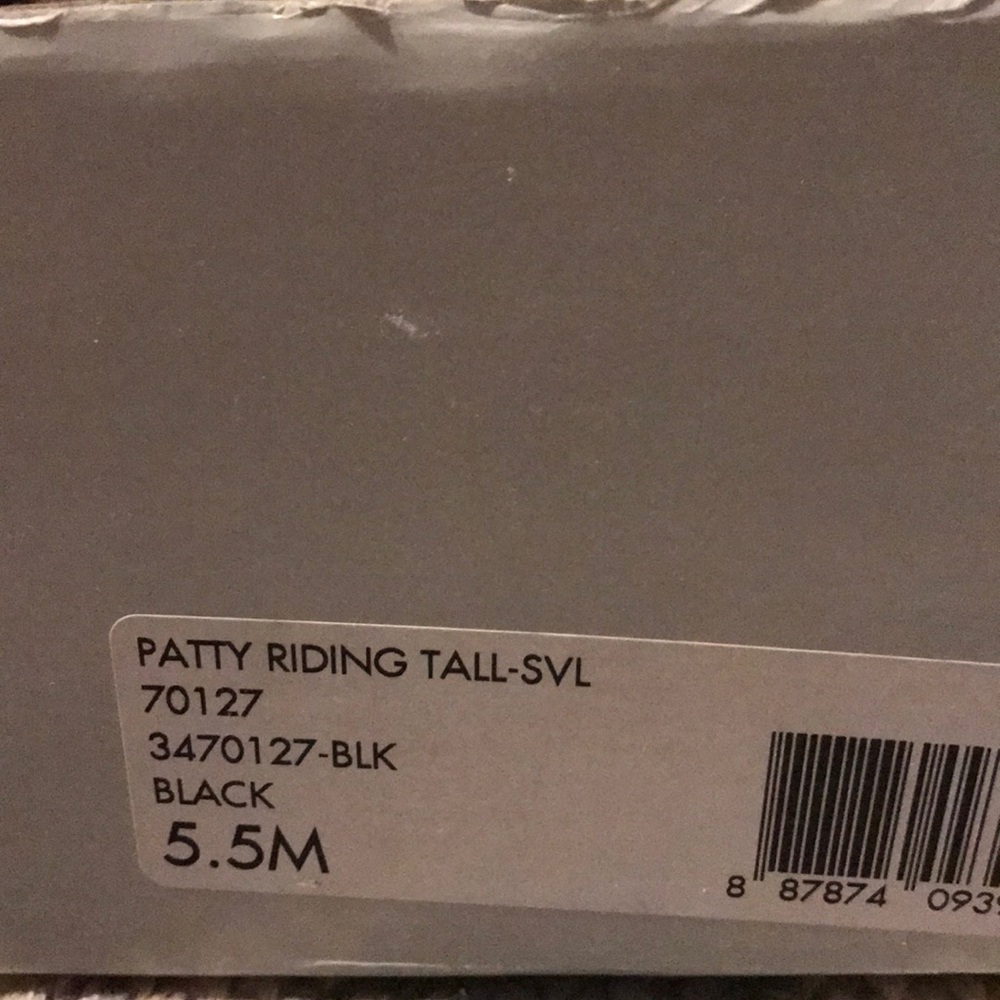 Frye Patty Riding Tall Black Leather Boot Size 5.5 - Picture 7 of 7